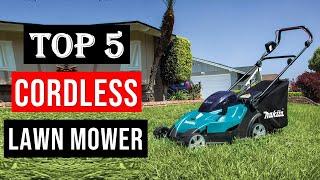 Best Cordless Lawn Mower 2023  Top 5 Best Lawn Mowers - With Buying Guide