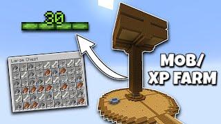 1.18 EASY MOB XP FARM  Minecraft Skyblock 1.18 Lets Play  #2