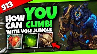 Here Is How You CLIMB With VOLIBEAR Jungle in Season 13  League of Legends Voli Jungle S13 Guide