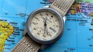 SEIKO 5 SNK803 A Wonderful & Affordable Small Size Field Watch With Automatic Movement  Unboxing