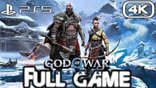 GOD OF WAR RAGNAROK Gameplay Walkthrough FULL GAME PS5 4K 60FPS No Commentary