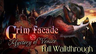 Lets Play - Grim Facade 1 - Mystery of Venice - Full Walkthrough