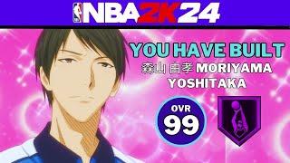 UGLIEST JUMPER IN 2K?  NBA 2K24 YOSHI MORIYAMA BUILD  KUROKO NO BASKET IN NBA 2K24