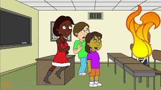 Dora Sets Gina on FireGrounded