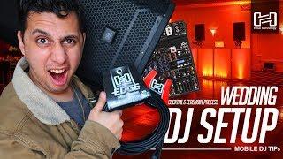 Mobile DJ Tips How to DJ a Wedding? Setup Tutorial