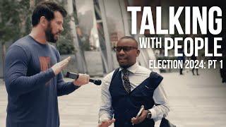 Talking With People  Do only WHITE People Want Trump?