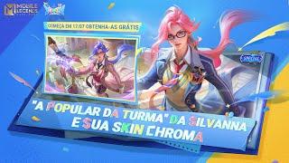 Nova Skin A Popular da Turma da Silvanna  Feira da Juventude  Mobile Legends Bang Bang