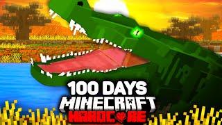 I Survived 100 Days in MADAGASCAR in Hardcore Minecraft