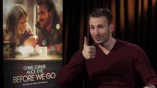 BEFORE WE GO Interview Chris Evans