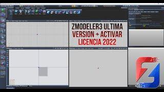 Como descargar Zmodeler3 + activación de licencia 2022