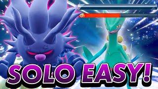UPDATE The FASTEST Pokemon BUILD to SOLO 7 Star SCEPTILE Tera Raid in Scarlet and Violet DLC final