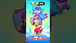 Harpy Melodie is New Ranked Skin #brawlstars