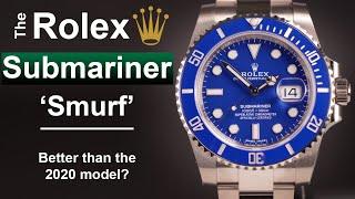 Rolex Submariner Blue White Gold ‘Smurf’ 116619LB Review & Unboxing  Better Than The 2020 Model?