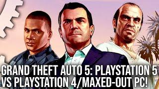 Grand Theft Auto 5 Next-Gen Upgrades Analysis PS5 vs PS4 vs Maxed-Out PC