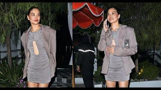Model Shanina Shaik Enjoys a Night out at the Bird Streets Club in West Hollywood