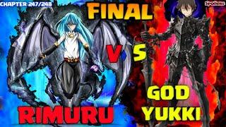 Demon Lord Rimuru Vs Yuuki Kagurazaka Final  Rimuru vs Yuuki Final Part  Web Novel Chapter 247248
