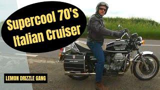 Supercool Italian 70s cruiser Guzzi California - The Italian Harley ?