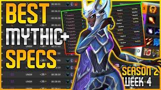 Season 2 - Week 4 Mythic+ Spec Rankings Most Popular Comps & Hardest Dungeons