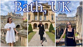 BATH VLOG  Roman baths Jane Austen Centre Holburne Museum Sally Lunn’s buns - 2 days in Bath UK