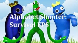 Alphabet Shooter Survival FPSAndroid GameplayNIK and BUSYA PLAY