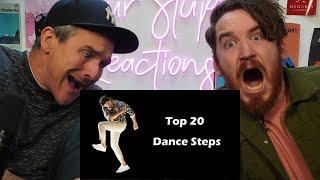 Top 20 Complicated dance steps of Allu Arjun REACTION