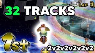 The BEST Mario Kart Wii Players But On Every Track