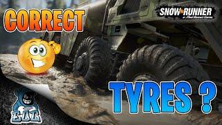 Are You Using Correct Tyres In Snowrunner ?