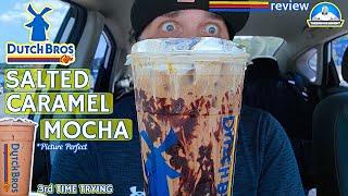 Dutch Bros® Salted Caramel Mocha Latte Review  Better Than Dunkin®?  theendorsement