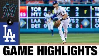 Marlins vs. Dodgers Game Highlights 81922  MLB Highlights