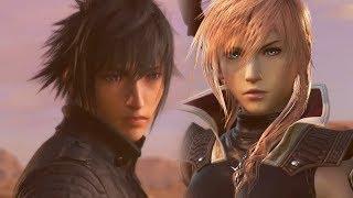 Noctis meets Lightning for the First Time  Dissidia Final Fantasy NT