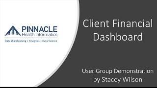 Client Financial Dashboard for Credible