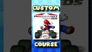 I Made A Custom Mario Kart DS Course #Shorts