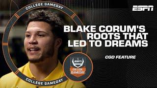 Blake Corums roots HOLD firmly He had a DREAM   College GameDay