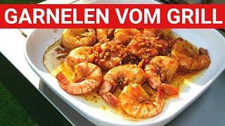 ️ GRILLBLITZ Garnelen perfekt vom Grill BBQ Tutorial Black Tiger Prawns Gambas Scampi Shrimps