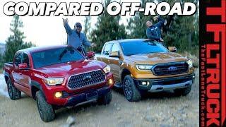 2019 Ford Ranger FX4 vs Toyota Tacoma Which Truck Is Better Off-Road?