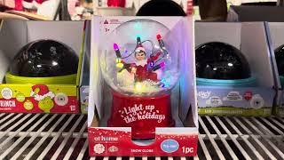 Gemmy 2024 - Musical Lighted Elf on the Shelf Snowglobe