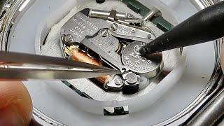 How to replace a watch battery on your Festina Fossil Daniel Wellington Quartz watch?  Tutorial DIY