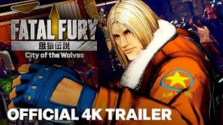 FATAL FURY City of Wolves Official Gameplay Trailer Rock Terry Hotaru Tizoc & Preecha