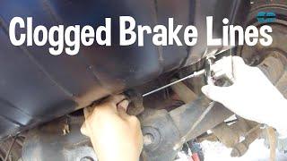 How to Clean Brake Lines - JEEP CJ 7