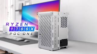 We Built A New AMD Ryzen 9700X Gaming PC Using An Insanely Cool Case