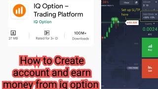How To Create Iq Option account   Iq Option SE paise kaise kamaye  Iq Option trading