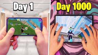 My 1000 Day Fortnite Mobile Progression...