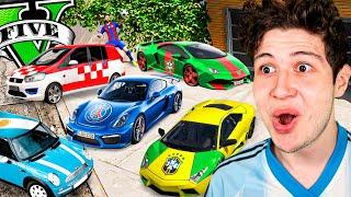 ROBANDO COCHES de FUTBOLISTAS en GTA 5 ️ Mods