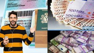 Breaking  News  for all immigrants  with carta didentita to get 500 euroscarta dedicata a te