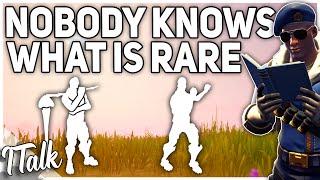 Nobody Knows Whats Rare in Fortnite