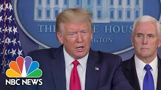 Trump Claims Calling Coronavirus The Chinese Virus Is Not Racist At All  NBC News