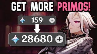 34 WAYS TO FARM PRIMOGEMS *WITH F2P FRIENDLY OPTIONS* 2024 Updated  Genshin Impact