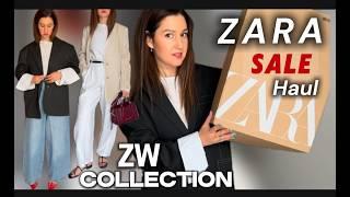 ZARA Summer SALE 2024 Try-On Haul  ZW COLLECTION Clothes 