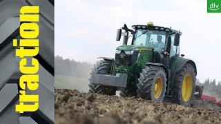 John Deere 6250R im traction Praxistest