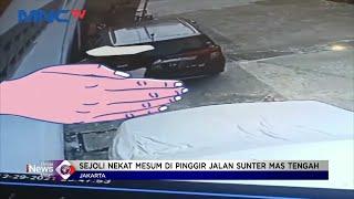 VIRAL Sejoli Mesum di Kawasan Jakarta Aksinya Terekam CCTV #LintasiNewsMalam 1401